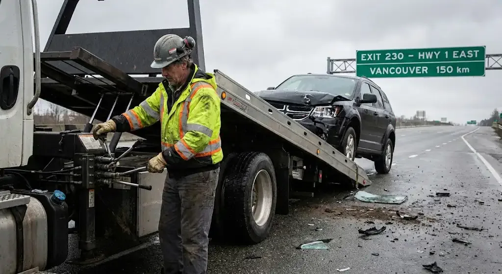 Gatineau accident recovery with proper scene management