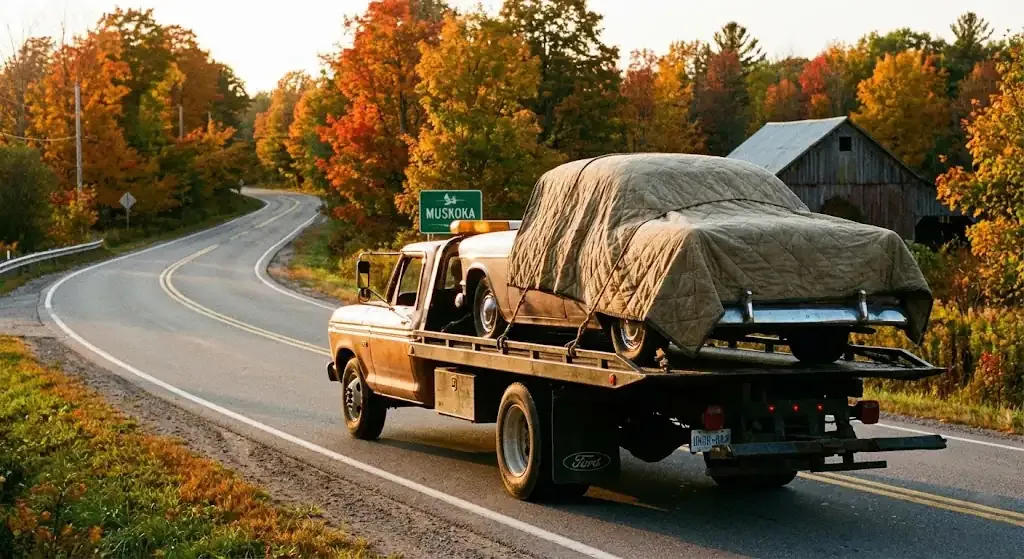 Gatineau flatbed exotic auto transport