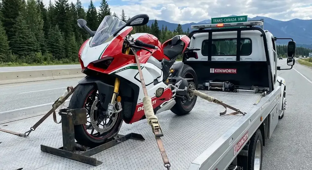Gatineau motorcycle tow truck service